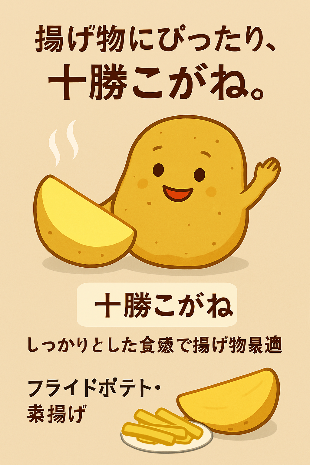 🥔黄金の実力派「十勝こがね」